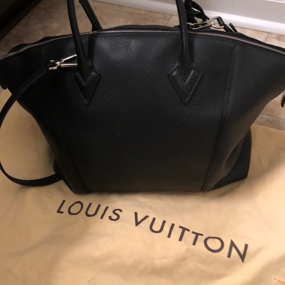 NEW Louis Vuitton Lockit MM Black - Picture 2 of 5